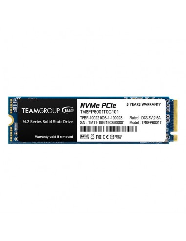 SSD TEAM 1TB MP33 NVME